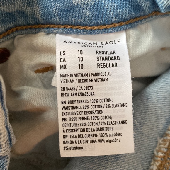 American Eagle Mom Jeans NWT - Picture 4 of 5
